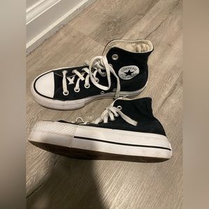 Black Platform Converse